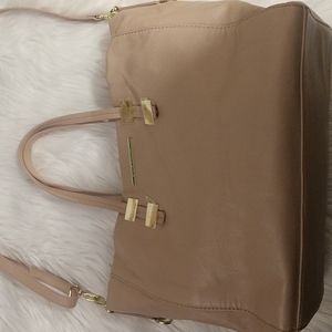 Blush Steve Madden Satchel / Crossbody Bag Faux Leather